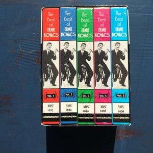 The Best of Ernie Kovacs VHS Box Set Volumes 1-5 Very Good Condition